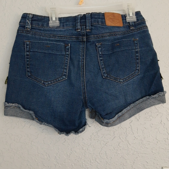 Blue Candy Denim shorts size 14 - Picture 3 of 3